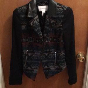 BCBG lined wool jacket S